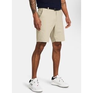 Under Armour Mens Performance Golf Shorts Khaki Size 44R